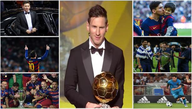 ميسي أفضل لاعب في العالم