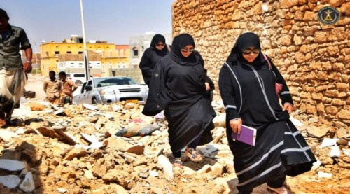 فرق حملة المجلس  الانتقالي الإغاثية تباشر نزولها الميداني بمحافظة المهرة (صور)