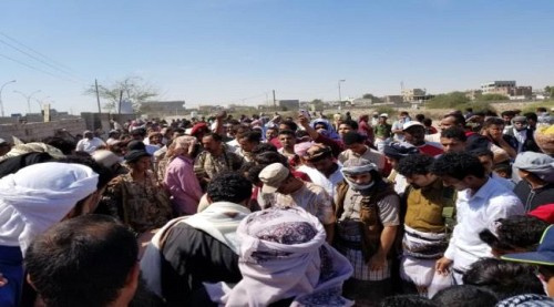 في موكب جنائزي مهيب.. تشييع الشهيد القائد عبدالله اليزيدي