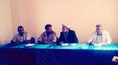 رئيس انتقالي شبـوة يلتقي بالقيادة المحلية في مديرية عتق مركز محافظة #شبـوة