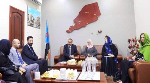 رئيس الجمعية الوطنية يستقبل وفد اللجنة الدولية للصليب الأحمر في الشرق الأوسط وشمال أفريقيا