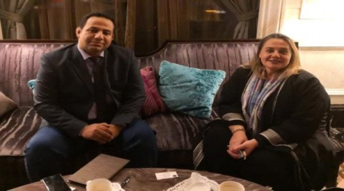 الشبحي يبحث مع مسئولة بالسفارة الأمريكية المستجدات على الساحة الجنوبية