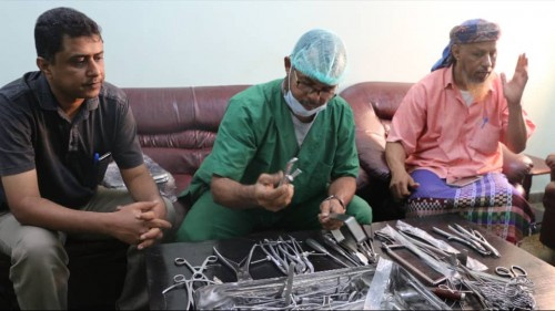 #عدن.. قوات الدعم والإسناد ترفد مستشفى الجمهورية بمعدات نوعية