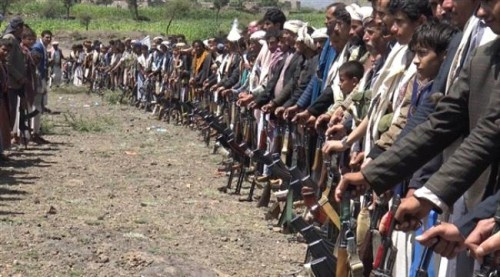 مشايخ وقبائل يعلنون مساندة #حجور بالرجال والمال والسلاح