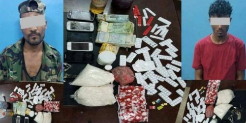 شرطة العريش توقف اثنين من مروجي المخدرات بعدن