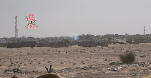 قصف حوثي متجدد يستهدف قوات العمالقة شرق حيس