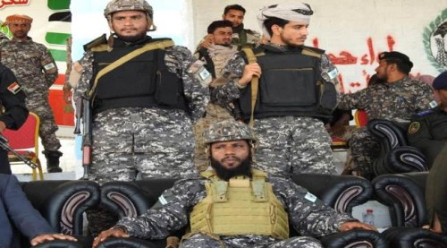 بعرض عسكري مهيب.. تخرج الدفعة الثالثة من لواء حماية المنشآت الحكومية (صور)