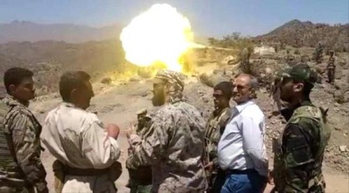 اشتباكات عنيفة في مريس.. وسقوط عشرات القتلى من #الحـوثيين