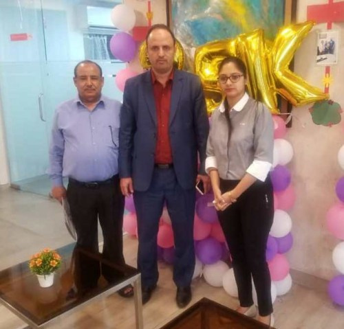 الملحقية الطبية بالهند تقوم بزيارة لعدد من المستشفيات بنيودلهي