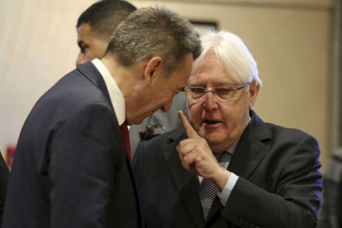 غريفيث و لوليسغارد سيعرضان على قادة الميليشيا صيغة معدلة للمرة الثالثة لإعادة الانتشار