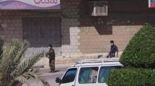 قوات المنطقة الأولى التابعة لحزب "الإخوان" تستفز المواطنين بالسلاح وتنتشر بأحياء سيئون