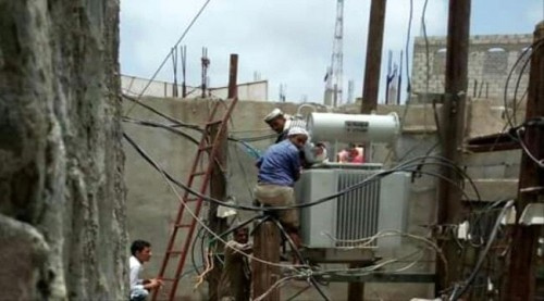 تركيب محول كهربائي جديد بقوة “500” كيلو وات بردفان