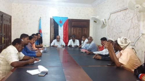 اجتماع مشترك لقيادتي انتقالي #حضرموت ومديرية المكلا