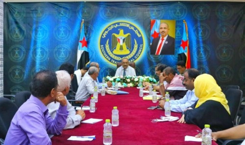 الجعدي يرأس اجتماعاً مشتركا للأمانة العامة والقيادات المحلية للانتقالي بالمحافظات