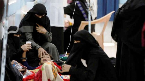 منظمة &ldquo;إنقاذ الطفولة&rdquo; تؤكد إصابة 100 ألف طفل #يمني بالكوليرا منذ مطلع العام الجاري