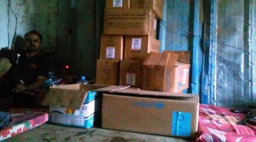 مساعدات طبية للواء الجنوبي 82 مشاه مقدمة من مستشفى النصر ب#الضـالع