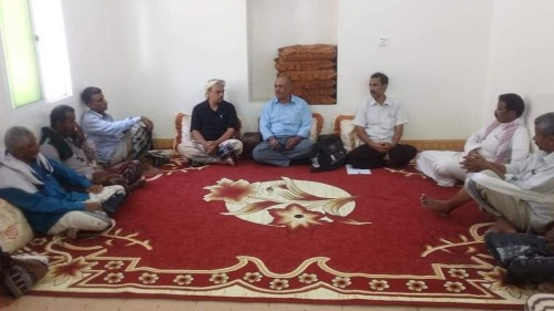 رئيس انتقالي #حضرموت يزور مديريتي حورة ووادي العين وحريضة 