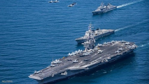 واشنطن تكشف سبب إرسال حاملة الطائرات.. وتتوعد طهران