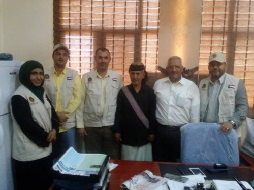 لجنة الإغاثة بالمجلس الانتقالي تدعم مستشفى زنجبار بأدوية ومعدات طبية