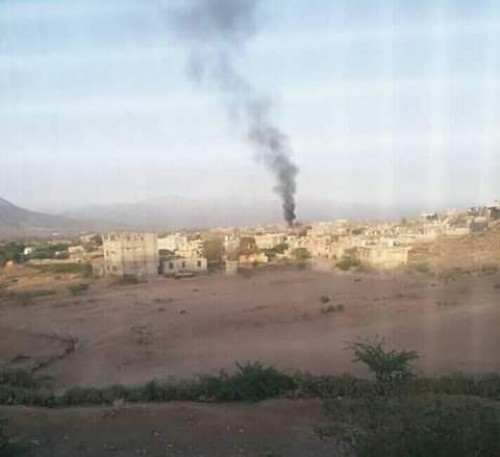 استمرار المعارك في مدينة قعطبة شمال #الضالع وسط نزوح كبير للسكان المحليين