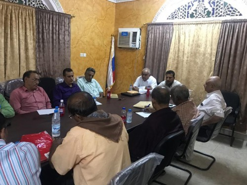 بحضور شيخ والوالي .. الإنتقالي الجنوبي يعقد لقاءاً تشاورياً مع نخبة من أكاديمي جامعة عدن.