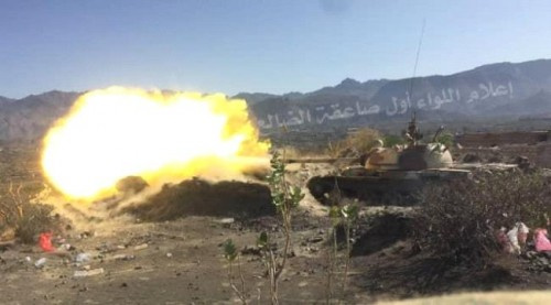 أبطال الصاعقة والقوات الجنوبية يصدون هجوما للمليشيا #الحـوثية بالعبارى