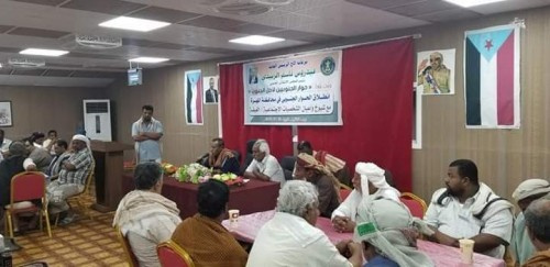 انتقالي المهره يقيم إفطار جماعي لقيادات ومدراء عموم وشخصيات اجتماعية ومشايخ المحافظة