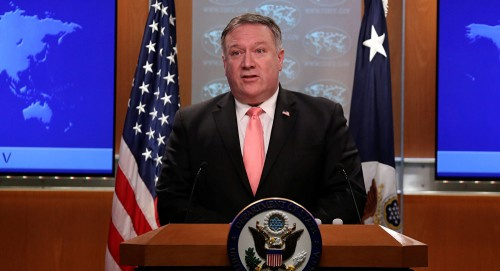 بومبيو يتهم إيران رسميا بمهاجمة ناقلات النفط الإماراتية السعودية