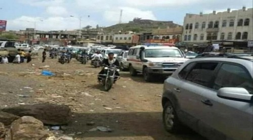 تشييع جثمان الشهيد سيف سكرة إلى مثواه الأخير في الضـالع