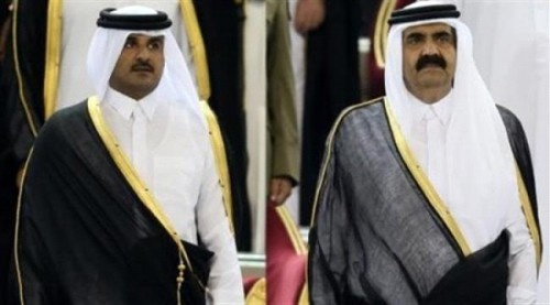 قمم مكة تُفجر خلافاً بين امير قطر و والده