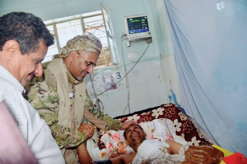 المسؤول الطبي لجبهة #الضالع : تم تسفير 40 جريح للعلاج بالخارج