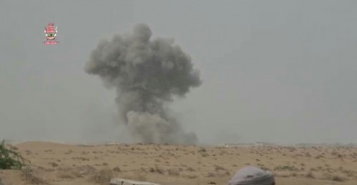 مليشيا #الحوثي تستهدف مواقع #ألوية_العمالقة بالأسلحة الثقيلة بالدريهمي جنوب #الحديدة