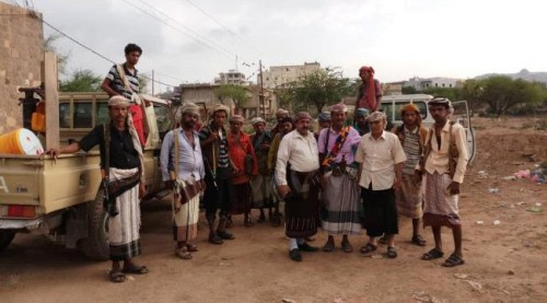 أبناء أبيـن يؤكدون وقوفهم إلى جانب الضـالع