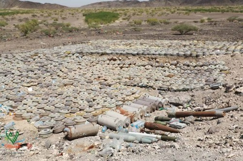 نزع (2000) لغم زرعها #الحـوثيين شمالي #حجة