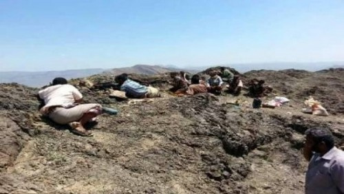 قوات اللواء الخامس دعم واسناد تصد هجوماً حوثياً بجبهة حمالة شمالِ شرقي كرش