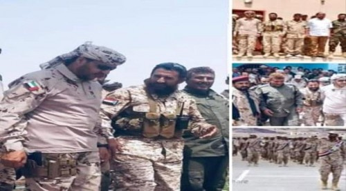 قائد قوات التحالف يطلع على سير العمليات العسكرية في جبهات #الضـالع 