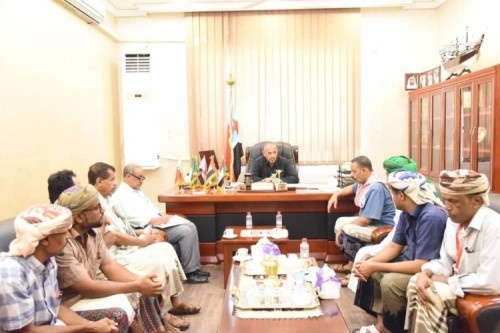 خلال لقاءه شخصيات اجتماعية من مديرية ساه بـ #حضـرموت .. الرئيس الزبيدي : #المجلس_الانتقالي لن يألو جهداً في تحرير وادي حضرموت وخدمة وحماية أبنائه