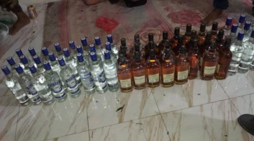 أمن لحج يعتقل أحد كبار بائعي وموردي الخمور