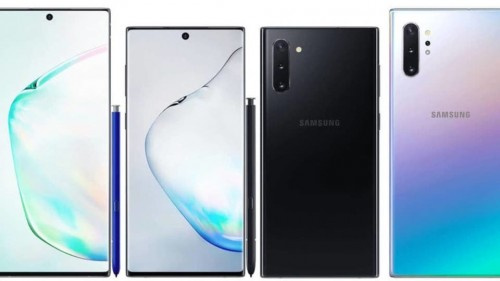 تسريبات للصور الرسمية لهاتف سامسونغ Galaxy Note 10