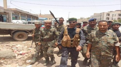 السيد يزور جبهات القتال شمال #الضـالع