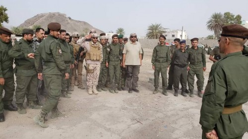 بحضور قائد #التحالف_العربي.. عرض عسكري مهيب لقوات الطوارئ والدعم الأمني بأمن #العاصمة_عدن