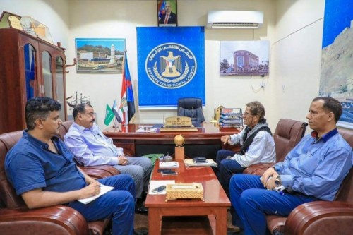 رئيس الجمعية الوطنية يلتقي الناطق الرسمي لمجالس التنسيق العسكرية والمدنية بالجنوب