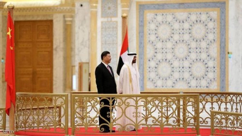 الشيخ محمد بن زايد يصل إلى بكين في زيارة رسمية