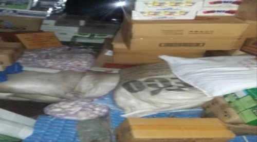 نقطة الرباط تضبط كميات كبيرة من سماد اليوريا المستخدم في صناعة المتفجرات