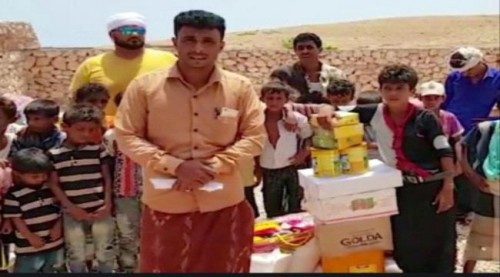 بدعم إماراتي.. قافلة إغاثية تصل إلى أهالي رأس قطينان بسقطرى