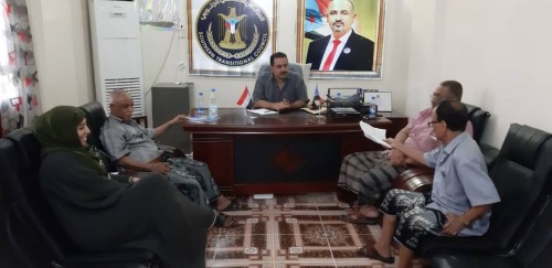 اجتماع استثنائي للجنة #المجلس_الانتقالي للإغاثة في محافظة لحج