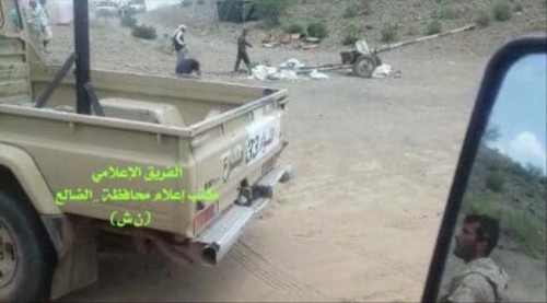 ميليشيات #الحـوثي تدفع بتعـزيزات كبيرة الى غرب وشمال #الضـالع