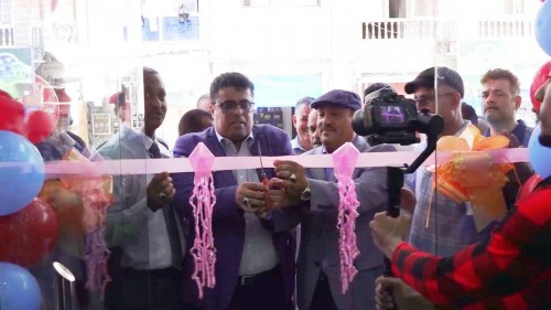 بحضور رسمي.. افتتاح قصر اليمامة للأثاث في #العاصمة_عدن