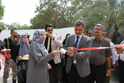 لملس يفتتح مركز التدريب والتأهيل التابع للمجلس الانتقالي