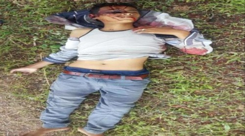 &nbsp;استشهاد طفل برصاص قناص حوثي بمديرية المقاطرة غرب لحج
